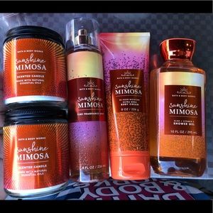 Bath N body works!! Sunshine mimosa set